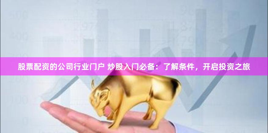 股票配资的公司行业门户 炒股入门必备：了解条件，开启投资之旅